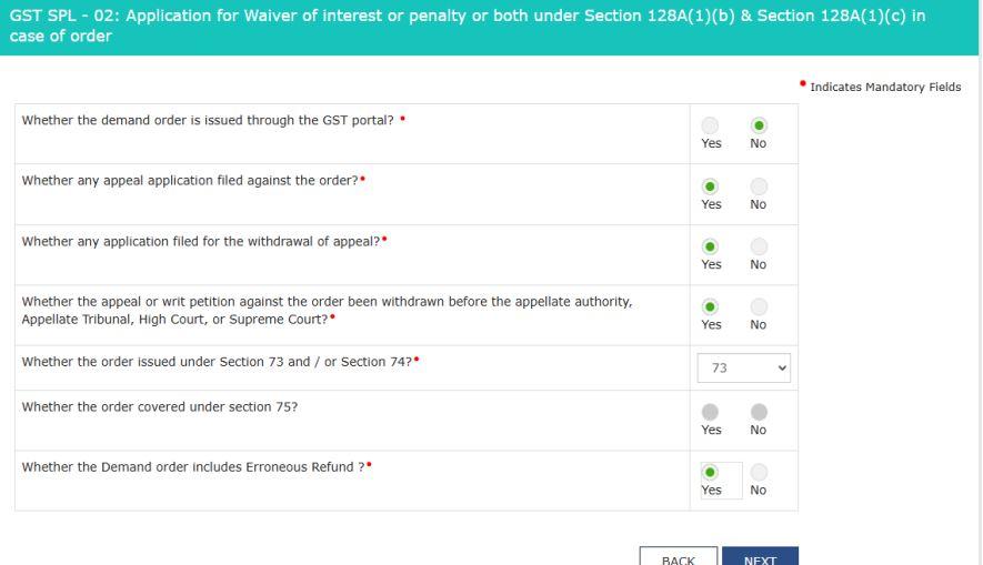 GST application portal